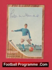 Peterborough United Peter McNamee Autographed Signed Football Card