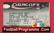 Manchester United v Wigan Athletic 2006 – FA Cup Final Match Ticket