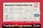 Manchester United v Juventus 1997 – Football Ticket