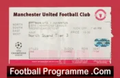 Manchester United v Juventus 1997 – Football Ticket