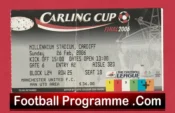 Wigan Athletic v Manchester United 2006 – FA Cup Final Match Ticket