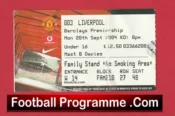 Manchester United v Liverpool 2004 – Football Ticket