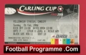 Manchester United v Wigan Athletic 2006 – FA Cup Final Match Ticket