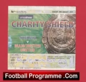 Chelsea v Manchester United 1997 – Charity Shield Ticket