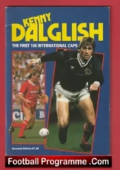 Kenny Dalglish Testimonial Benefit Scotland Alex Ferguson X1 1986