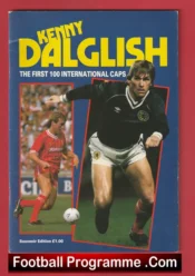 Kenny Dalglish Testimonial Benefit Scotland Alex Ferguson X1 1986