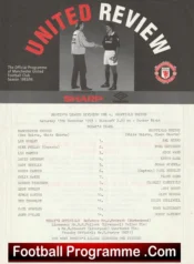 Manchester United v Sheffield United 1993 – David Beckham Reserves