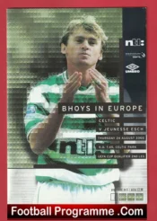 Glasgow Celtic v Jeunesse Esch 2000 – Plus the away ticket