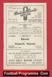 Barnet v Dulwich Hamlet 1948 – FA Amateur Cup 1940’s