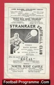 Stranraer v Raith Rovers 1967 – Scotland
