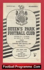Queens Park v Raith Rovers 1967 – Scottish Cup