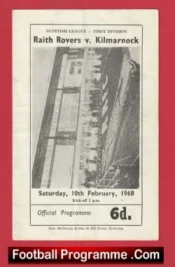 Raith Rovers v Kilmarnock 1968 – Scotland