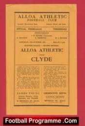 Alloa Athletic v Clyde 1963 – Scotland