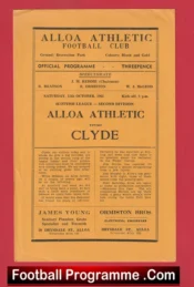 Alloa Athletic v Clyde 1963 – Scotland