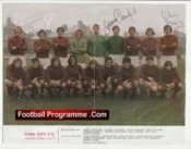 York City Football Club Multi Autographed Signed Team 1971 1972