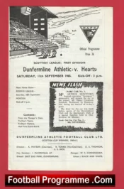 Dunfermline Athletic v Heart Of Midlothian 1965 – Alex Ferguson