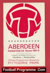 Aberdeen v Dunfermline Athletic 1967 – Alex Ferguson
