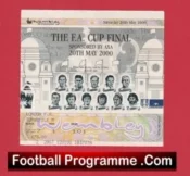 Aston Villa v Chelsea 2000 – FA Cup Final Football Ticket
