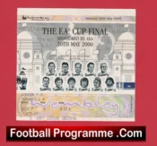 Aston Villa v Chelsea 2000 – FA Cup Final Football Ticket