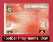 Liverpool v Manchester United 2007 – Ticket FA Youth Cup Final 1st Leg
