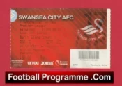 Swansea City v Manchester United 2017 – Football Ticket