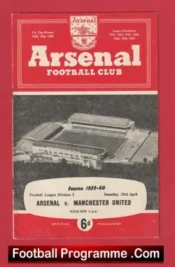 Arsenal v Manchester United 1960 – 1960s Man Utd
