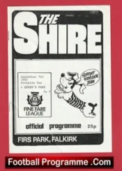 East Stirling v Queens Park 1985 – Scotland