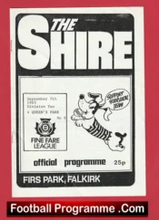 East Stirling v Queens Park 1985 – Scotland