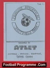 Penicuik Athletic v Rutherglen Glencairn 1987 – Scotland