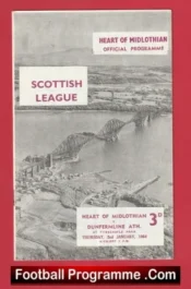 Heart Of Midlothian v Dunfermline Athletic 1964 – Scotland
