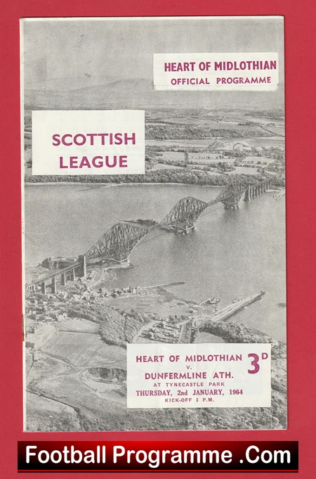 Heart Of Midlothian v Dunfermline Athletic 1964 - Scotland - Image 2