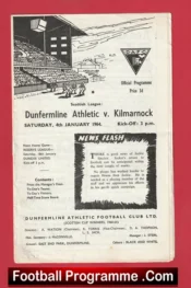 Dunfermline Athletic v Kilmarnock 1964 – Scotland