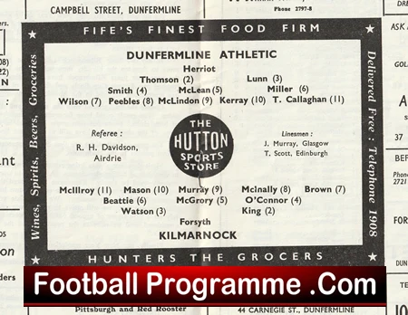 Dunfermline Athletic v Kilmarnock 1964 - Scotland - Image 3