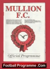 Mullion v Millbrook 1992 – South West League
