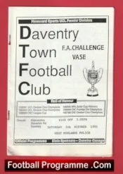 Daventry Town v West Midlands Police 1991