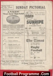 Harlequins Rugby v Leicester 1925 – 1920s Rugby Programmes