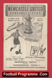 Newcastle United v Huddersfield Town 1952 – 1950s