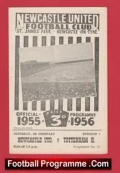 Newcastle United v Tottenham 1956