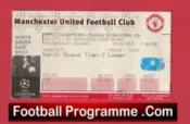 Manchester United v Borussia Dortmund 1997 – Match Ticket