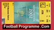 Manchester Commonwealth Games 2002 at Manchester City Ticket