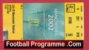 Manchester Commonwealth Games 2002 at Manchester City Ticket