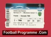 Sporting Lisbon v Manchester United 2007 – Football Ticket Portugal