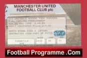 Manchester United v QPR 1995 – Football Ticket