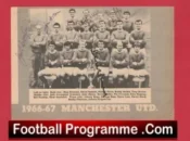 Manchester United Multi Autographed Signed Picture Man Utd 1966