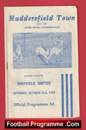 Huddersfield Town v Sheffield United 1959 – Denis Law
