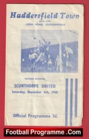 Huddersfield Town v Scunthorpe United 1958 – Denis Law