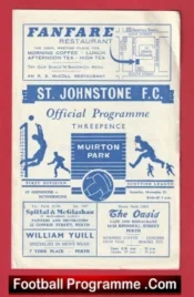 St Johnstone v Dunfermline 1964 – Alex Ferguson