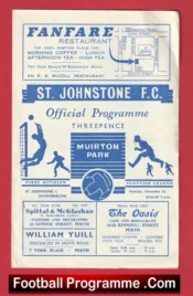 St Johnstone v Dunfermline 1964 – Alex Ferguson