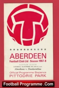 Aberdeen v Dunfermline Athletic 1967 – Alex Ferguson