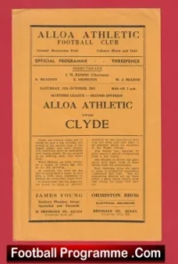Alloa Athletic v Clyde 1963 – Scotland